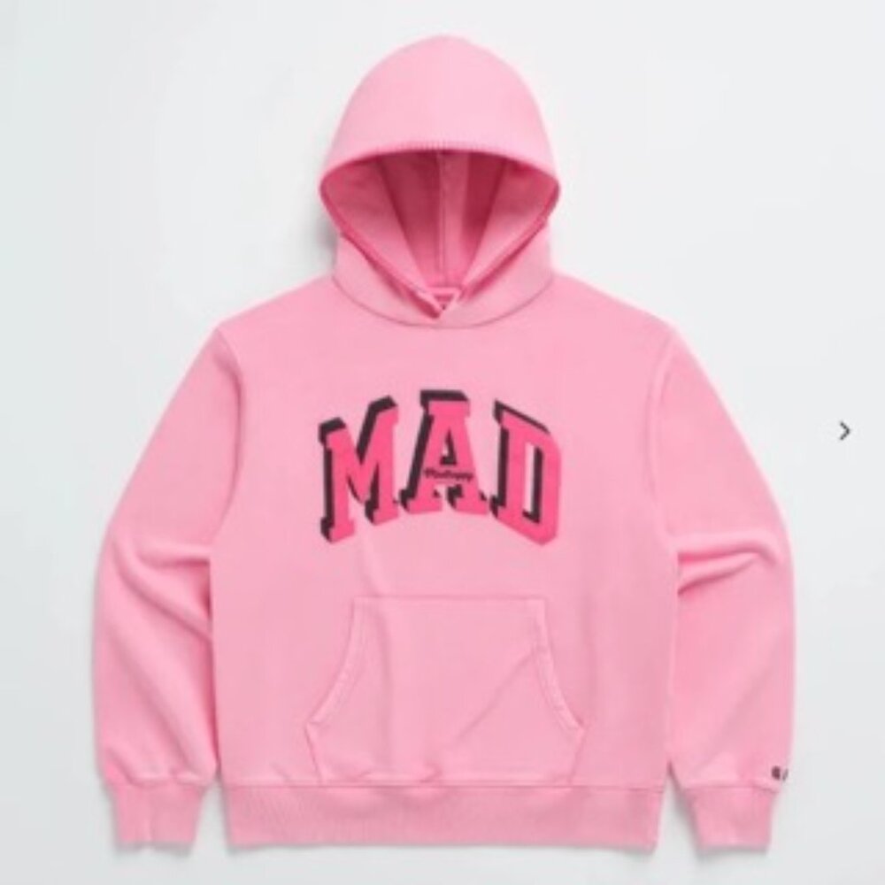 NWT BRAND NEW MADHAPPY x GAP PINK HOODIE (SIZE L)